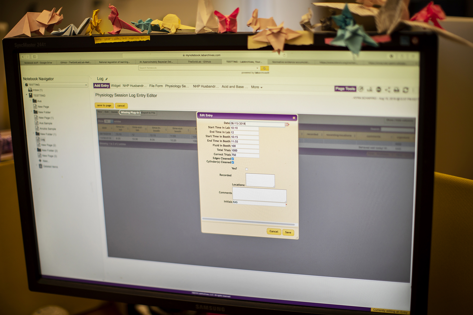 Electronic Research Notebooks Streamline the Scientific Method Office